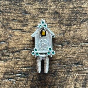 Three Dimensional Coo-coo Clock Charm